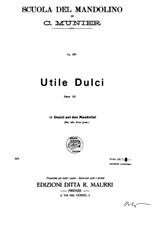 Utile Dulci - 10 Duette für zwei Mandolinen