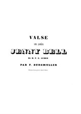Valse sur l'Opera 'Jenny Bell' de D. F. E. Auber