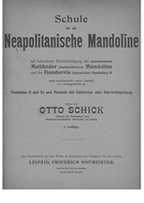 Schule für die Neapolitanische Mandoline