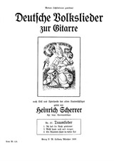 Deutsche Volkslieder zur Gitarre - Nr.37 Traumlieder