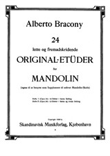 24 Original-Etüden für die Mandoline, Heft 2
