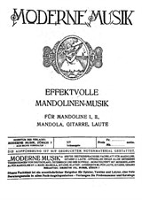 Zwei Volkslieder für Mandolinenorchester