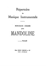 Repertoire de Musique Instrumentale - Heft 6